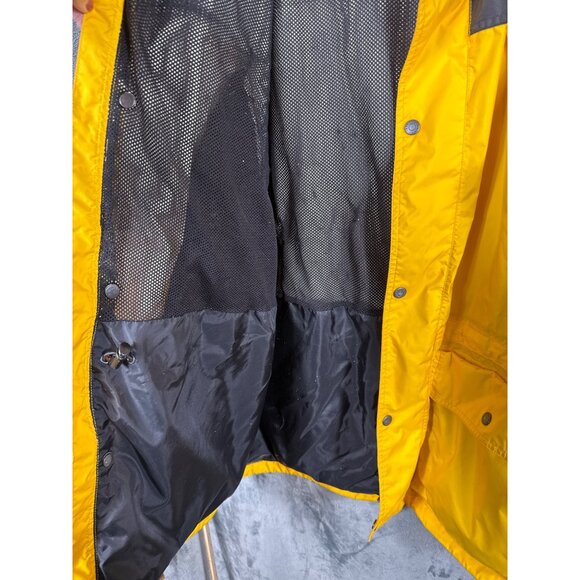 Woolrich Coat Men’s Work Jacket Rugged Outdoor Wear Yellow & Black Large - Picture 6 of 14